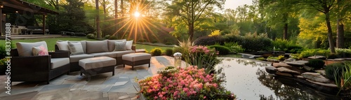 Serene Backyard Oasis with ...