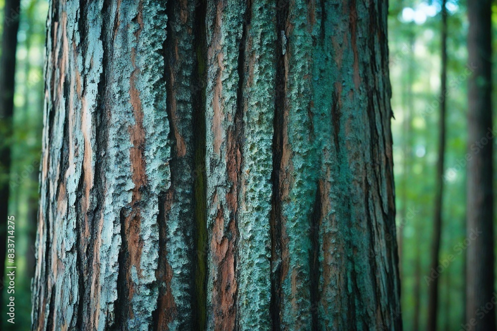 Obraz premium tree trunk in the forest