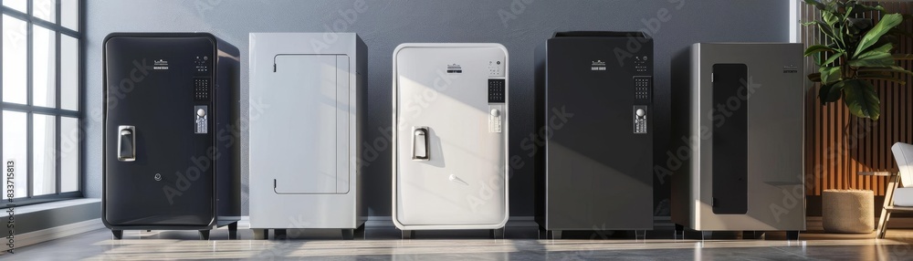 3D model of Vertical and upright clothes steaming cabinets for efficiency 3D model of Vertical and upright clothes steaming cabinets for efficiency