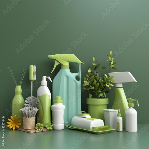 model of Environmentallyconscious practices like waterless cleaning