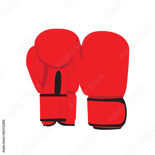 boxing gloves clipart. vector boxing gloves illustration on white background. boxing gloves clipart png.