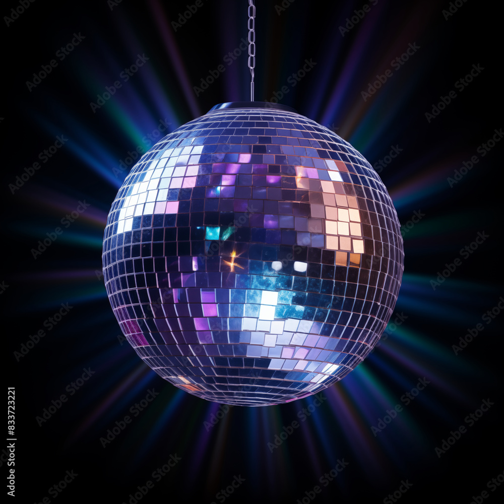 Fototapeta premium shiny disco ball