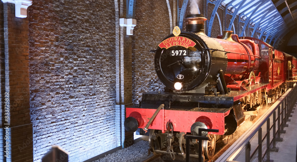 Obraz premium Tokyo - May 15 2024: Warner Bros. Studio make a new tour about the movie of Harry Potter 