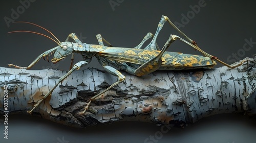 Wallpaper Mural Invisible animal Stick Insect hyper-realistic. Torontodigital.ca