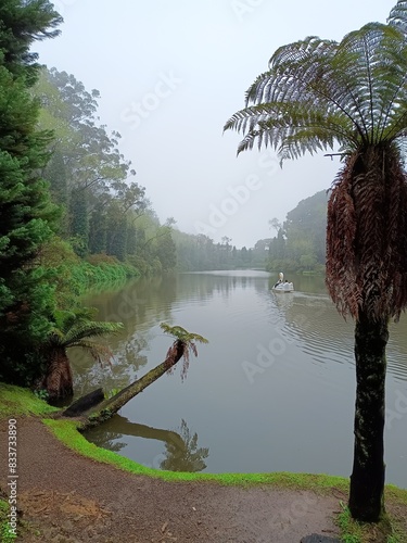 Black Lake in Gramado, Rio Grande do Sul, Brazil