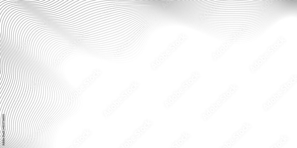 Gray and white abstract background with flowing particles. Digital future technology concept. Abstract white paper wave background and abstract gradient and white wave curve lines. Gray and white abstract background with flowing particles. Digital future technology concept. Abstract white paper wave background and abstract gradient and white wave curve lines.