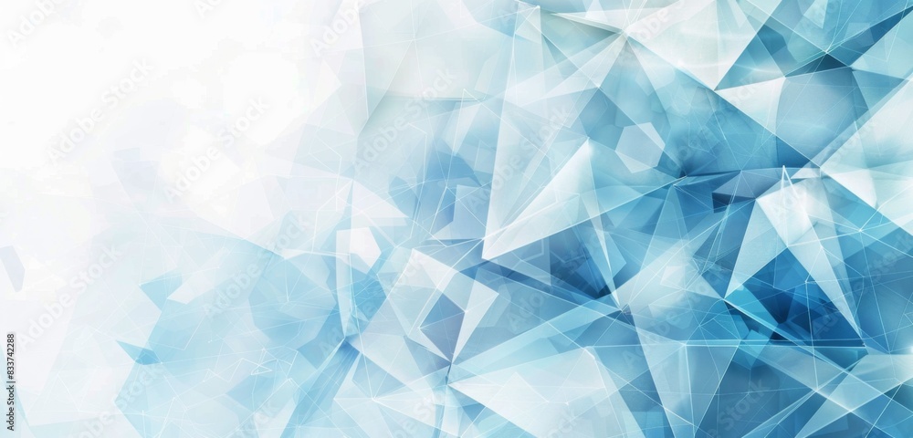 Abstract Light Blue and White Background with Geometric Shapes for Technology Concept Vector Presentation Design Template Abstract Light Blue and White Background with Geometric Shapes for Technology Concept Vector Presentation Design Template
