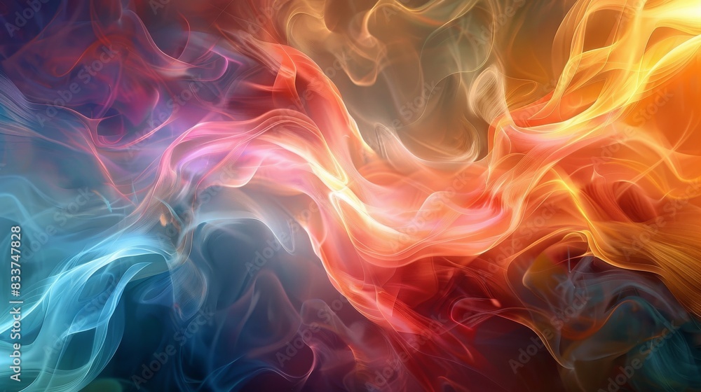 Abstract Fluid Dynamics, Dynamic fluid shapes forming abstract patterns Abstract Fluid Dynamics, Dynamic fluid shapes forming abstract patterns