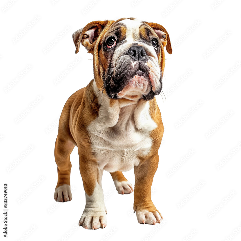 Bulldog isolated on transparent background Bulldog isolated on transparent background