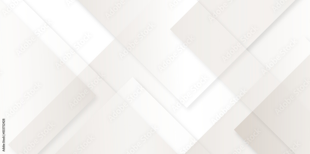 Obraz premium Modern architecture detail white or grey lines, abstract background with seamless geometric pattern used as presentation, Seamless architecture geometry tech modern abstract background, 