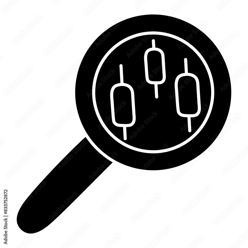 A beautiful design icon of data analytics
A beautiful design icon of data analytics