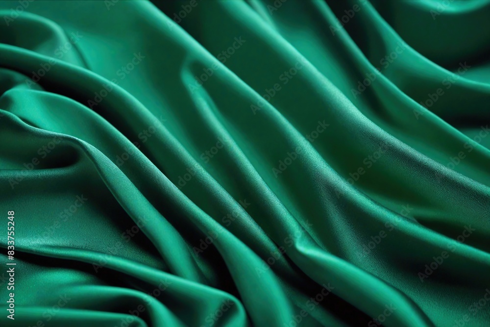 Fototapeta premium green silk background