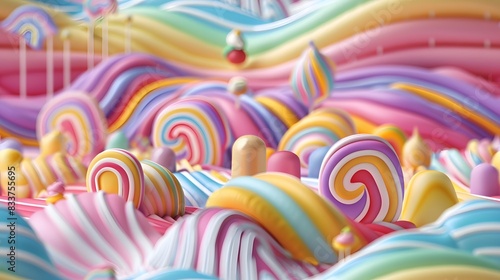 Colorful candy background