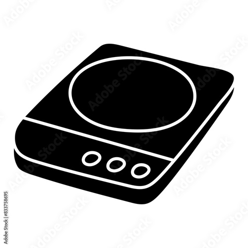 A beautiful design icon of stove

