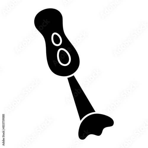 A beautiful design icon of hand blender

