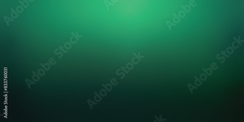 Emerald green gradient background with space for design. Vector illustration