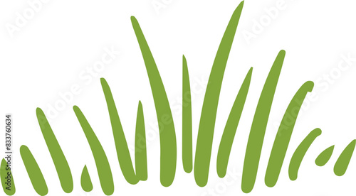 grass cartoon green shrubs bush drawing sketch