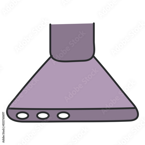 Creative design icon of extractor hood

