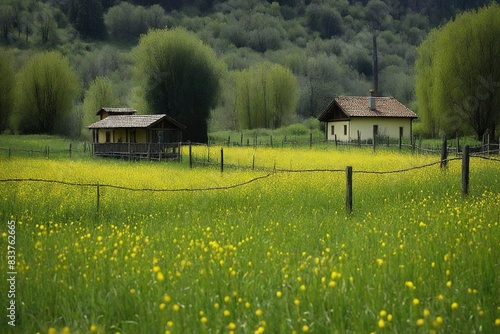 house in the field © birdmanphoto