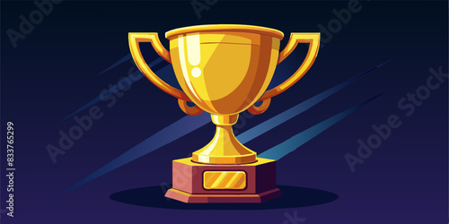 gold trophy cup