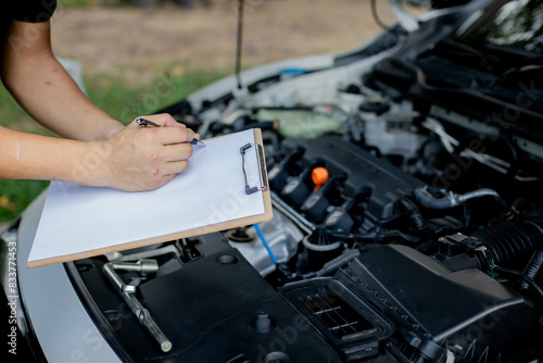 Car repairs and car troubleshooting © Pang