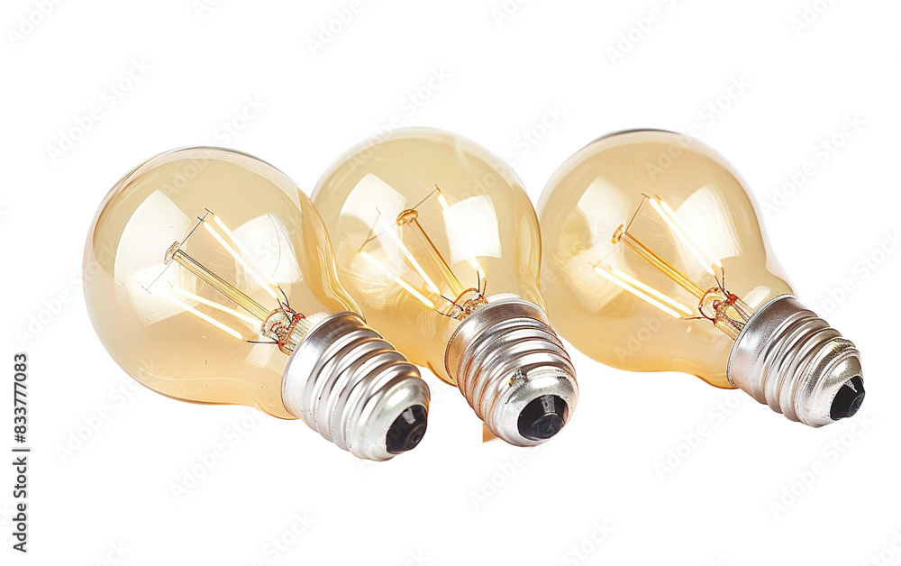 Bulbs on transparent background, png Bulbs on transparent background, png