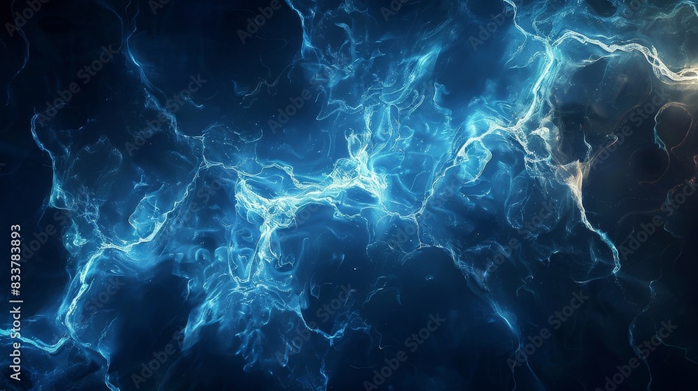 Abstract Veins, Network of glowing veins spreading through a dark background Abstract Veins, Network of glowing veins spreading through a dark background