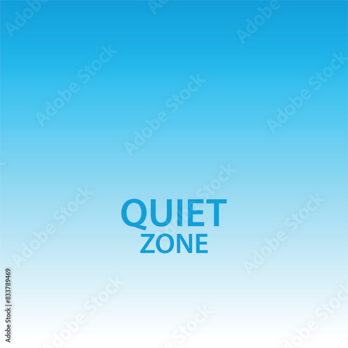 quiet zone text
