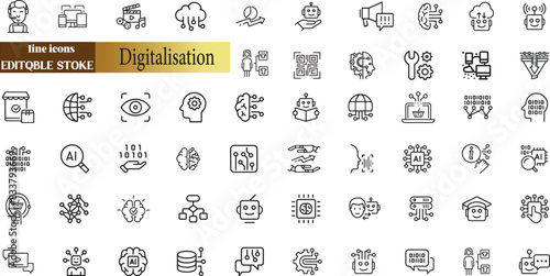 Office and Workplace web icons in line style. Employe, conference, project, document, business, work,