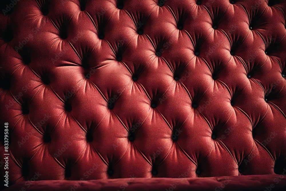 Fototapeta premium red leather upholstery