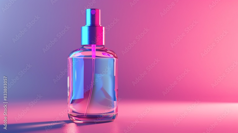 A detailed render of a nail polish drying spray A detailed render of a nail polish drying spray