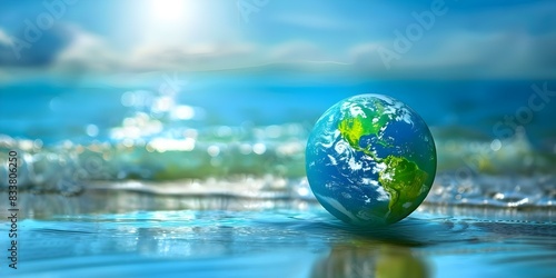 Global Initiatives to Address Climate Change and Promote Sustainability. Concept Climate Change  Global Initiatives  Sustainability  Environmental Conservation  Green Initiatives