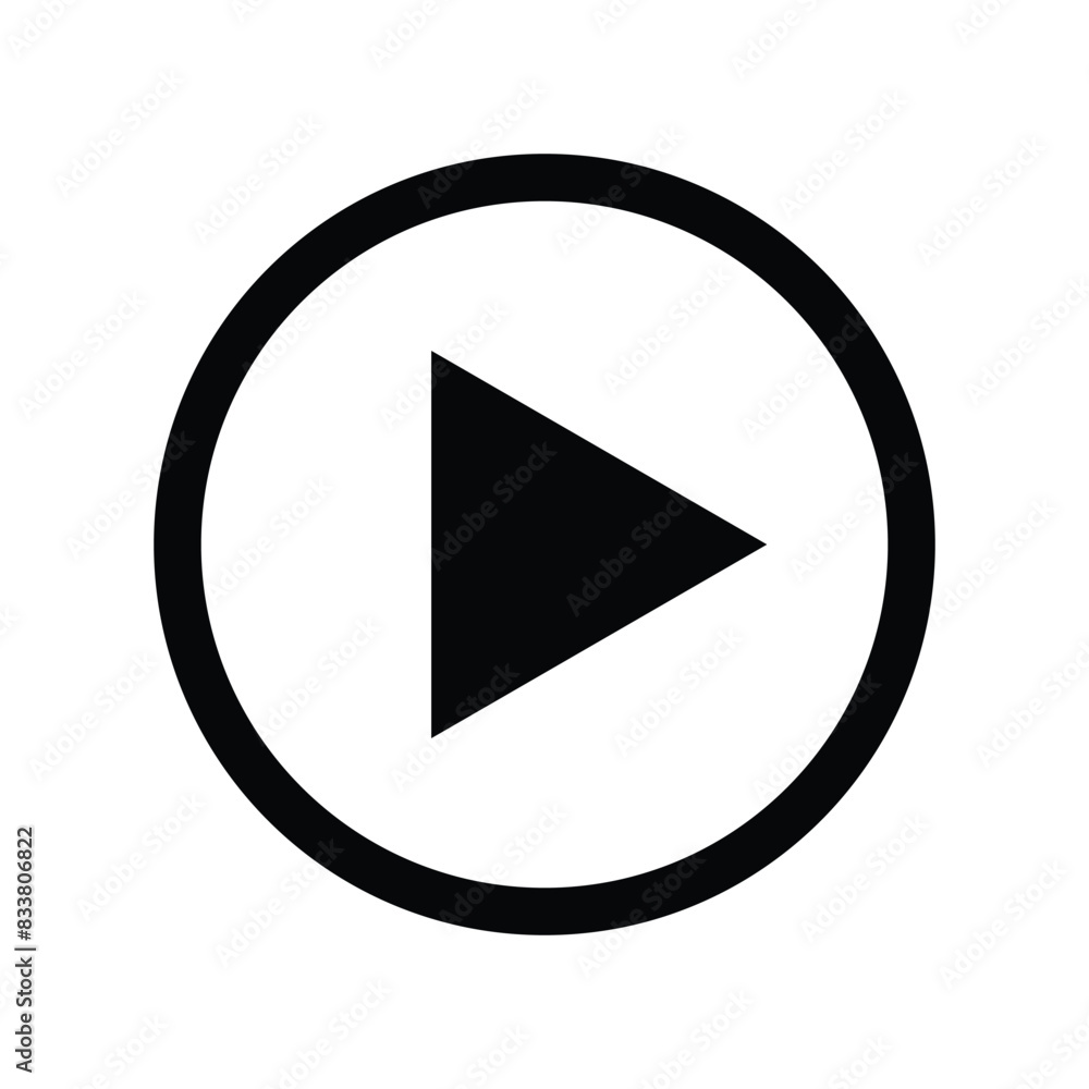 Play button icon. Black video play button icon on white background. Vector design play button icon style. Video play sign, play button icons, play icon, play video symbol. Play button illustration. Play button icon. Black video play button icon on white background. Vector design play button icon style. Video play sign, play button icons, play icon, play video symbol. Play button illustration.