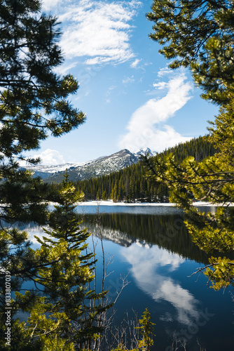 bear lake in the rocky mountain national park