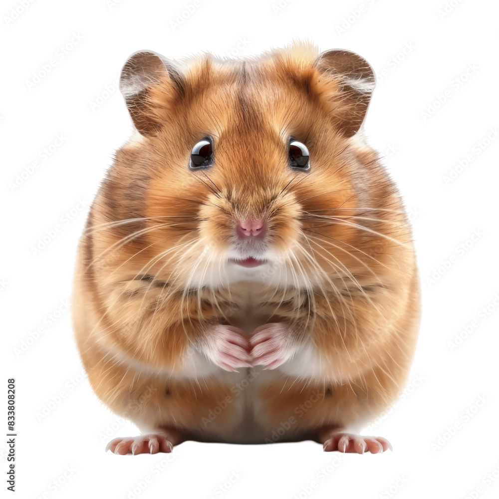 Hamster ,isolated on white background or transparent backgorund, png, die-cut Hamster ,isolated on white background or transparent backgorund, png, die-cut