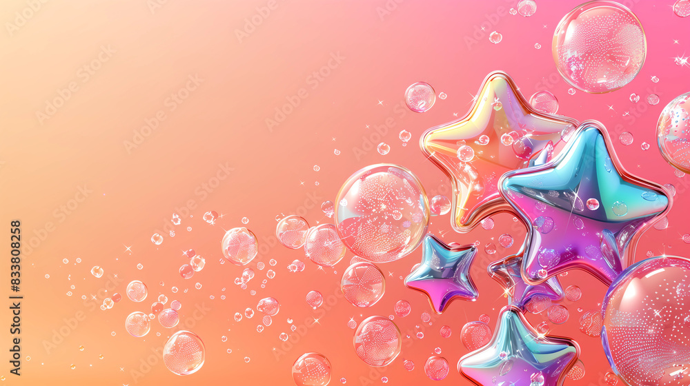 Background with stars shape in glass effect, stars celebration background Background with stars shape in glass effect, stars celebration background