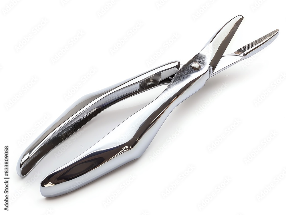 A stylish cuticle nipper with ergonomic handles A stylish cuticle nipper with ergonomic handles