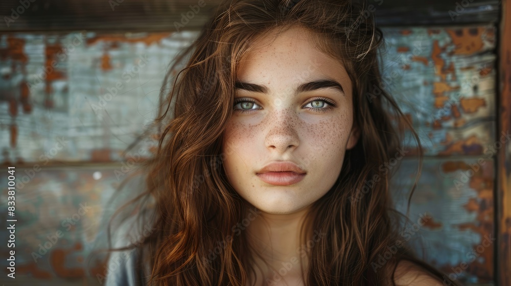 An image of an adorable adolescent female An image of an adorable adolescent female