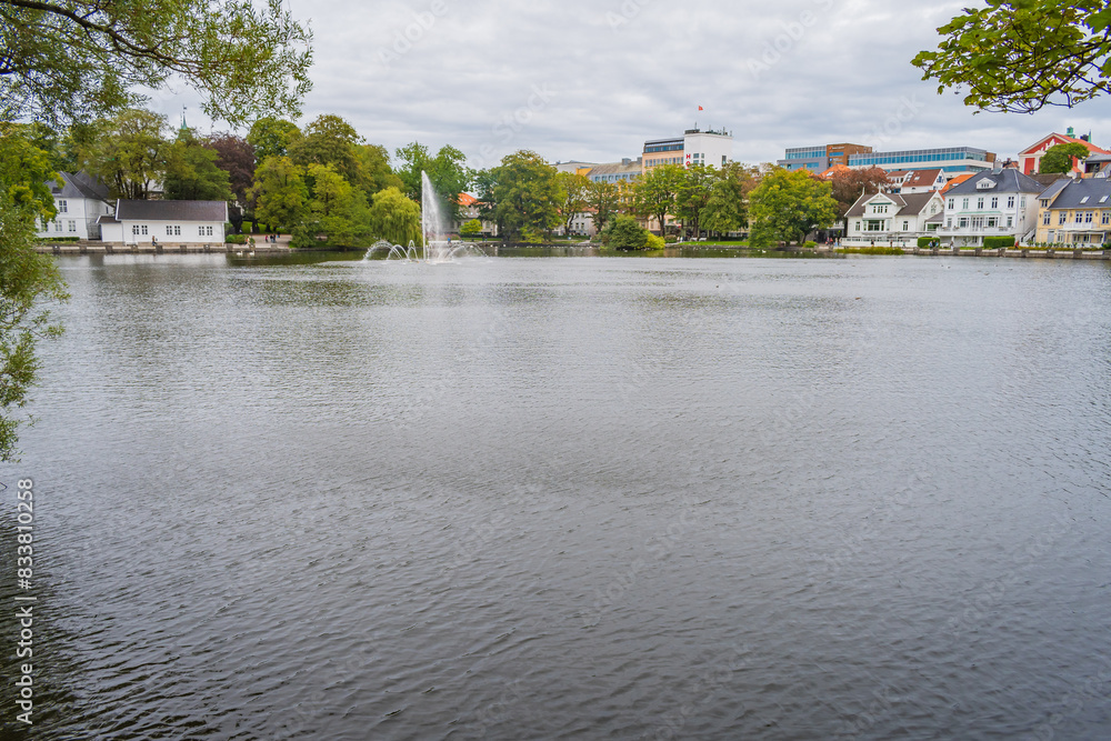Cityscape of Stavanver (Norway)