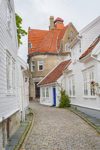 Obraz na płótnie Cityscape of Stavanver (Norway) w salonie