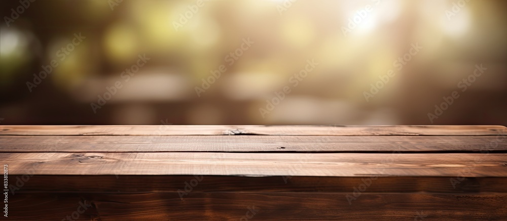 Background of a wooden table, perfect for a copy space image.