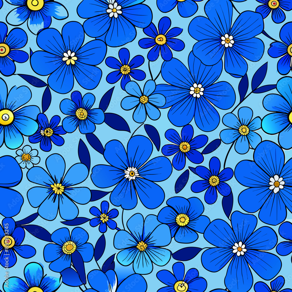 seamless floral pattern seamless floral pattern