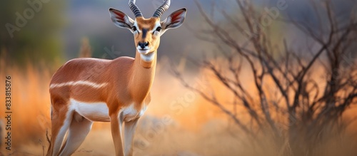 Spotted Impala Antelope dur...