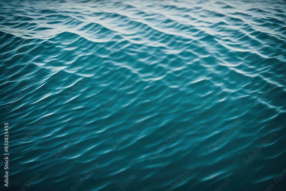 Obraz premium blue water surface