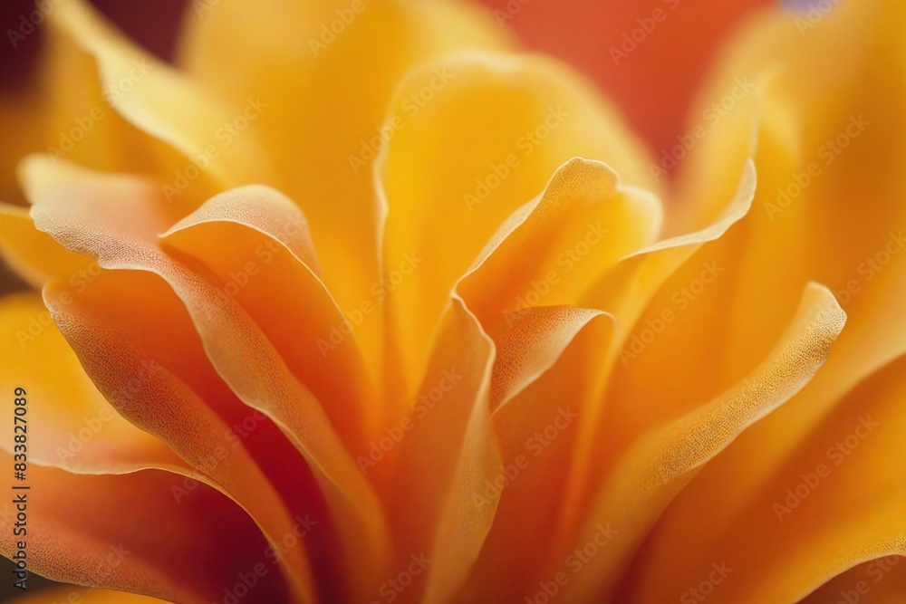 Obraz premium yellow flower macro
