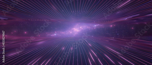 8k, wallpaper, perspective metaverse cosmo space , galaxy, nebula paradox, time travel dimension, out space field, red purple theme © SJarkCube