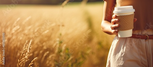 Woman walking outdoors in s...