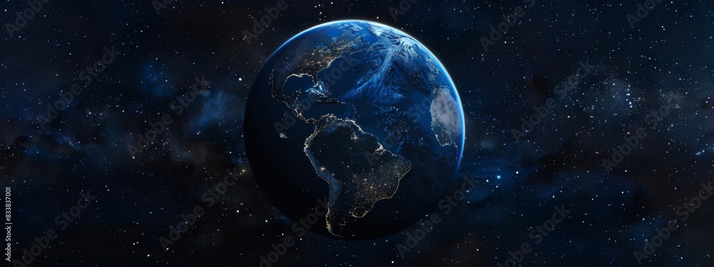 A Celestial View of Earth from Space. A Celestial View of Earth from Space.