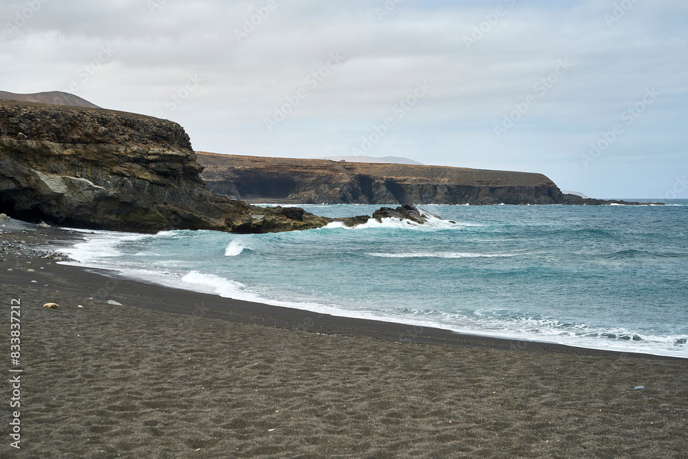 Die Küste von Ajuy im Westen der kanarischen Insel Fuerteventura
Die Küste von Ajuy im Westen der kanarischen Insel Fuerteventura