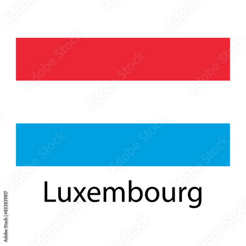 Flag of Luxembourg 3 5